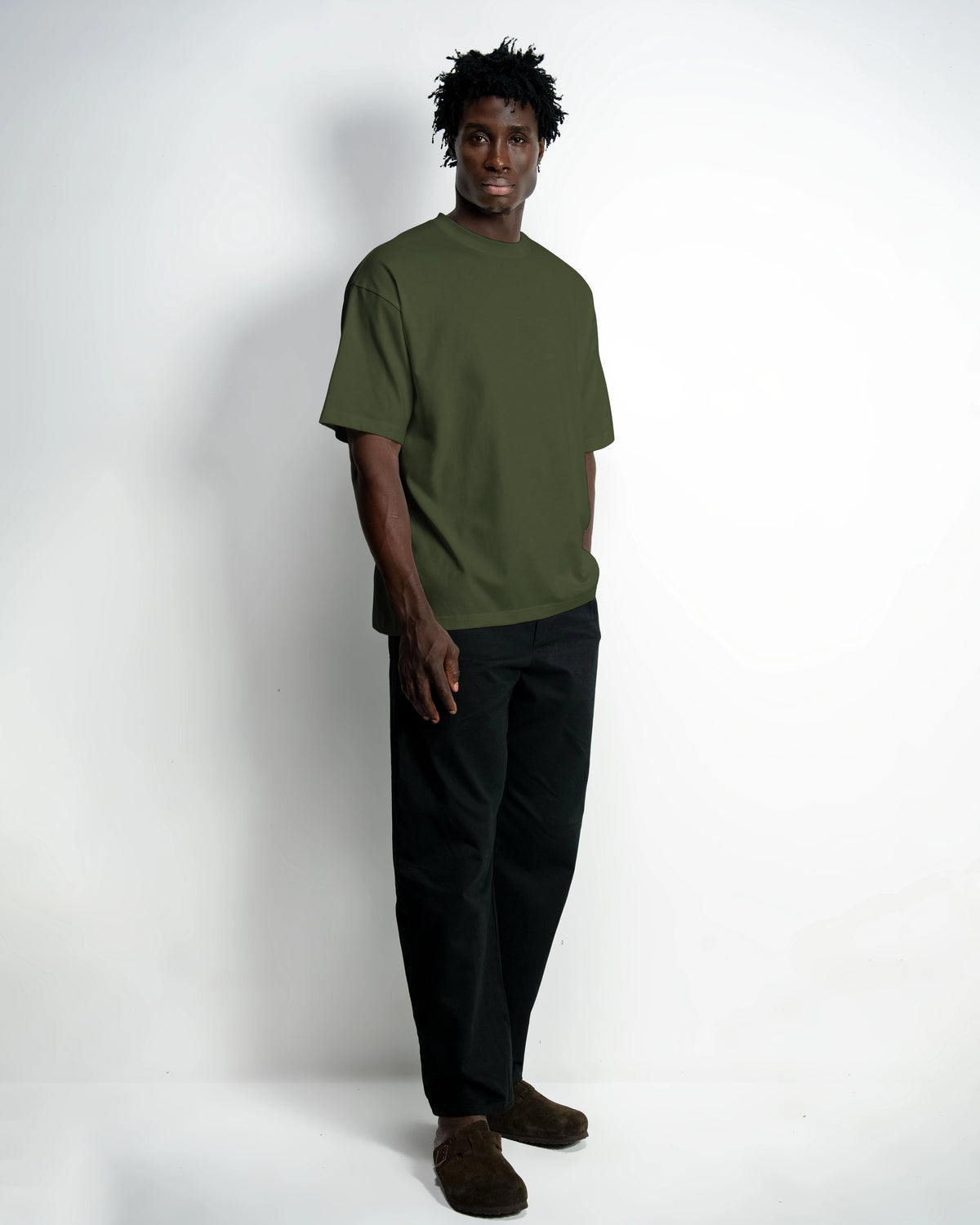Relaxed #Army Green