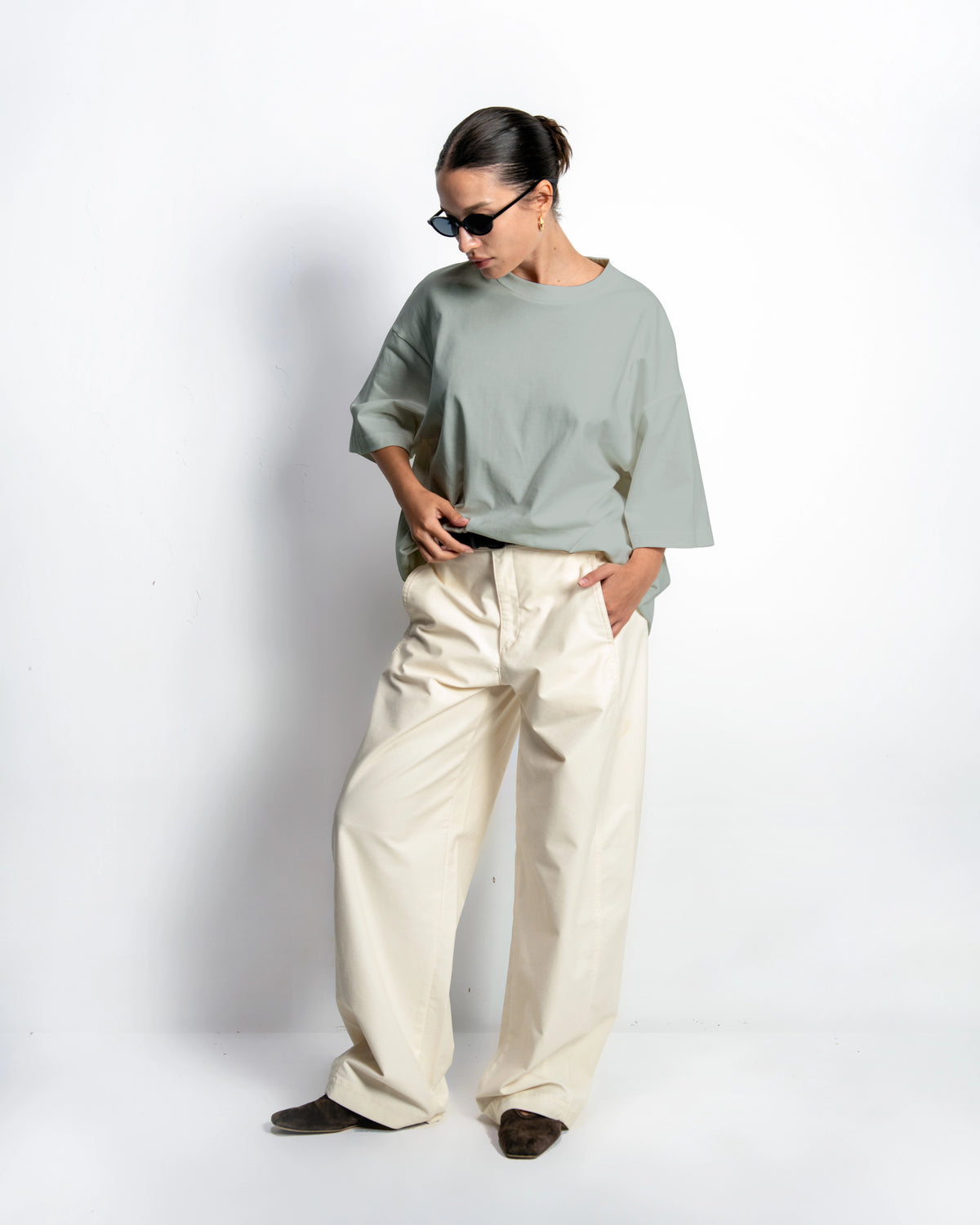 Relaxed Model 1 #Muted Mint