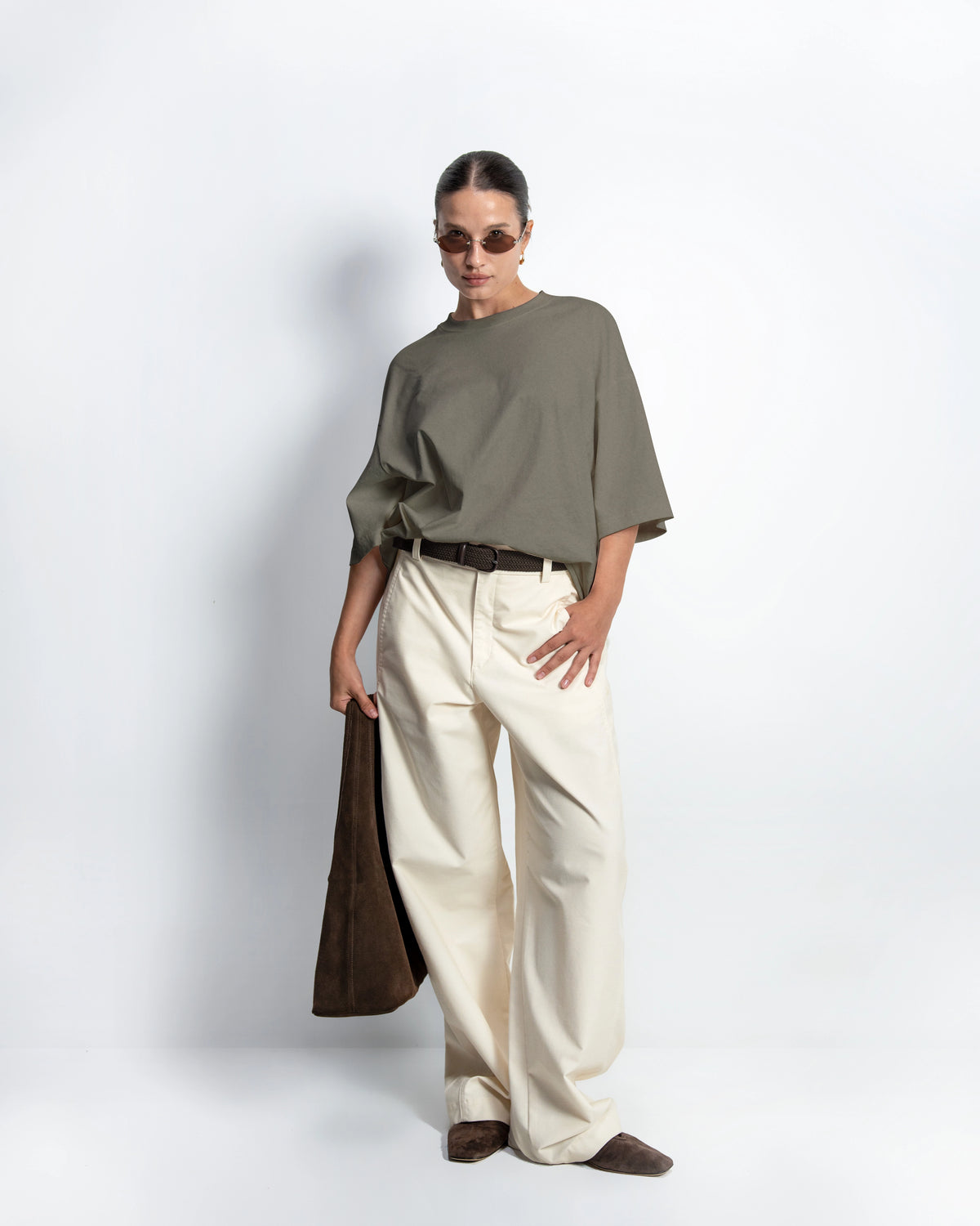 Relaxed Model 2 #Olive Grey