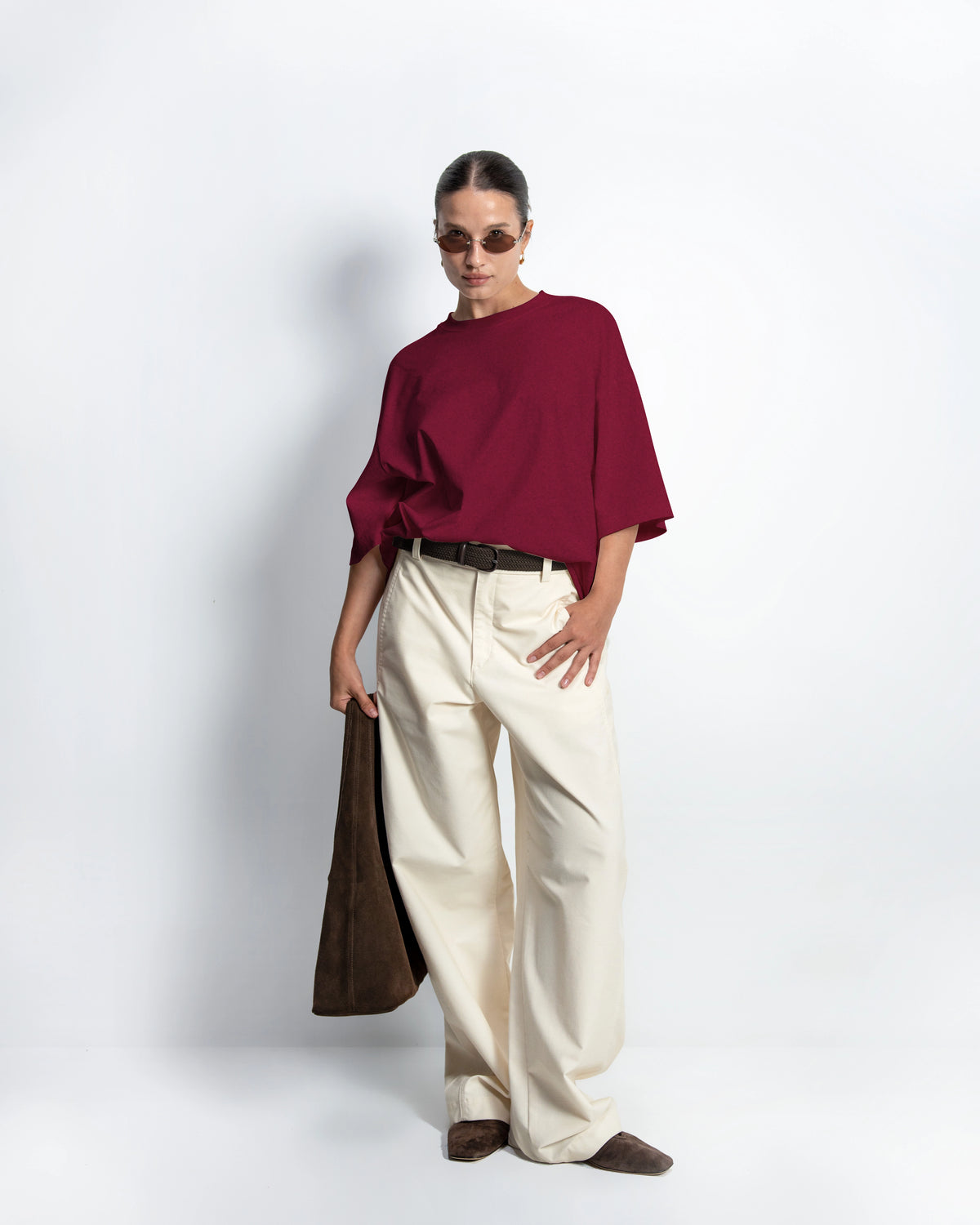 Relaxed Model 1 #Rasberry Red